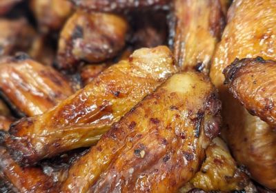 1 lb. Smoked Chicken Wings - Spicy