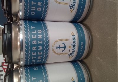 Outerbelt- Glassrown Lager- 6 can pack