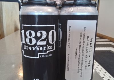 1820 BrewWerks - Road (I) e Red - 4 can pack