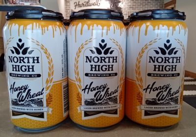 North High Brewing Co. - Honey Wheat - 6 can pack