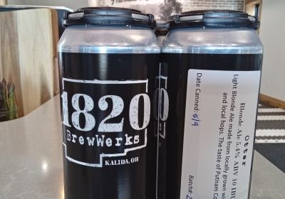 1820 BrewWerks - Otter - Blonde Ale - 4 can pack