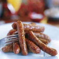 Frozen Salt, Pepper & Sage Pork Sausage Mini Links (6 per pack)