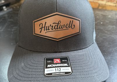 Leather Logo Hat/Richardson 112