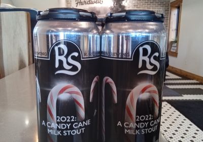 R.Shea Brewing - Candy Cane Milk Stout - 4 Can Pack