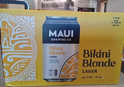 Maui Brewing Co. - Bikini Blonde - 6 can pack