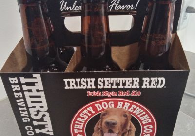 Thirsty Dog - Irish Setter Red - 6 can pack