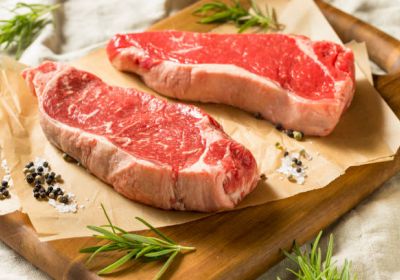 Frozen NY Strip Steaks - 2 pk.