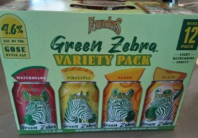 Founders Brewing - Green Zebra - 12 mix pack