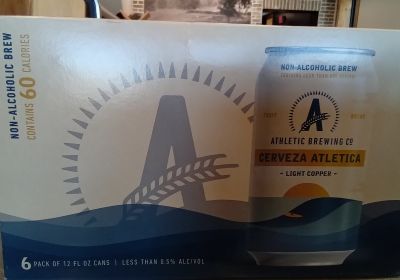 Athletic Brewing Co - Light Copper - 6 can pack