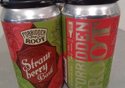 Forbidden Root - Strawberry Basil - 4 can pack