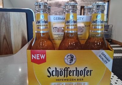 Schofferhofer Hefeweizen Bier - Juicy Pineapple - 6 pk bottles