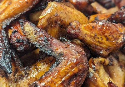 1 lb Smoked Chicken Wings - Teriyaki Style