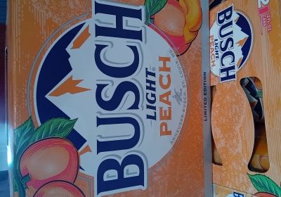 Busch Light - Peach - 12 can case
