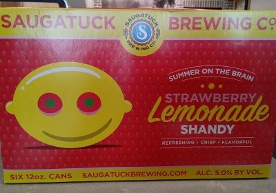 Saugatuck Brewing Co - Strawberry Lemonade Shandy - 6 can pack