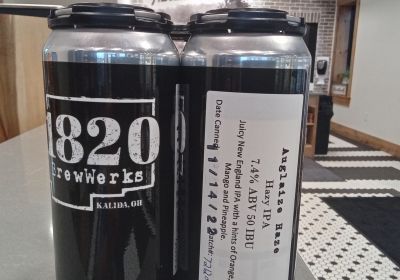 1820 BrewWerks - Auglaize Haze - 4 can pack